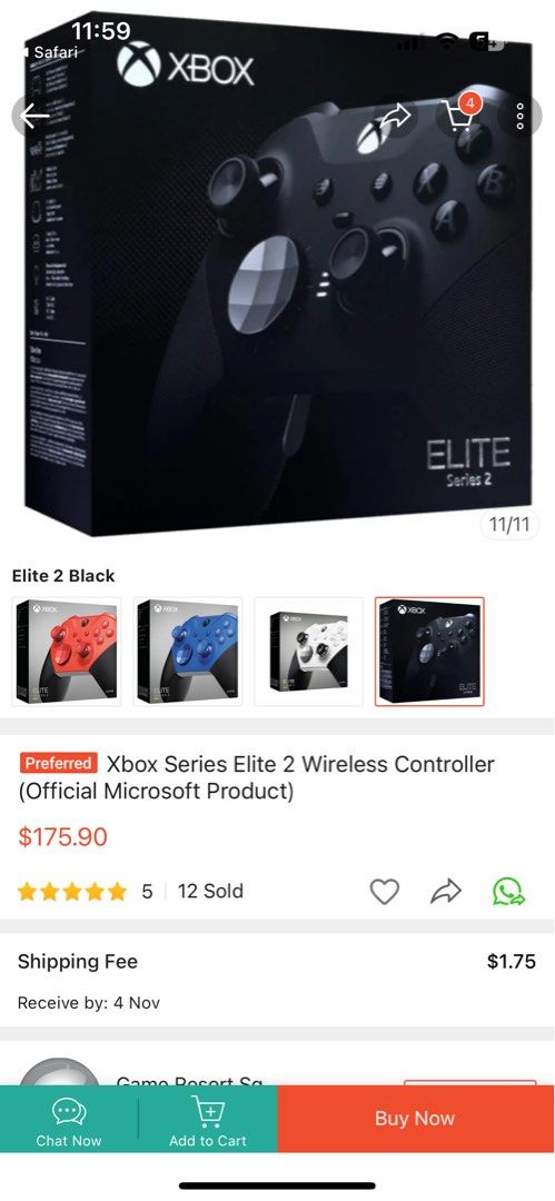 Comprar Microsoft Xbox Elite Wireless Controller