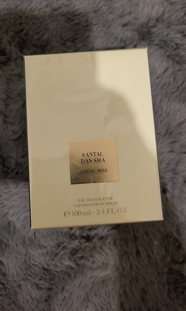 Santal dan sha armani prive (Category: Fragrance & Deodorants) located in Pasig City. Submitted by luxpro.mnl (Listing ID 1263456668, Image 1). Description: Brandnew Authentic from new jersey The Mills at Jersey Gardens 💯ORIGINAL/LEGIT 💯 Moneyback Guarantee 🔴Look my reviews for your reference 🔴.