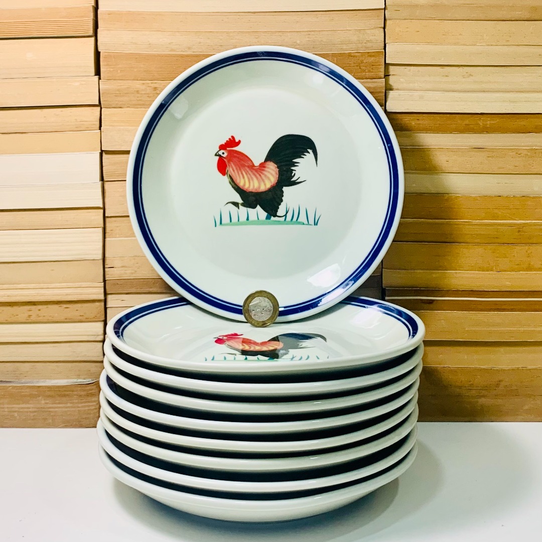 Chicken new arrivals plates set