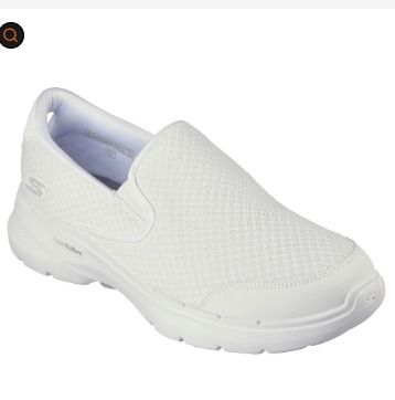 Skechers Men GOwalk 6 Requisite Walking Shoes 216623 WHT Air