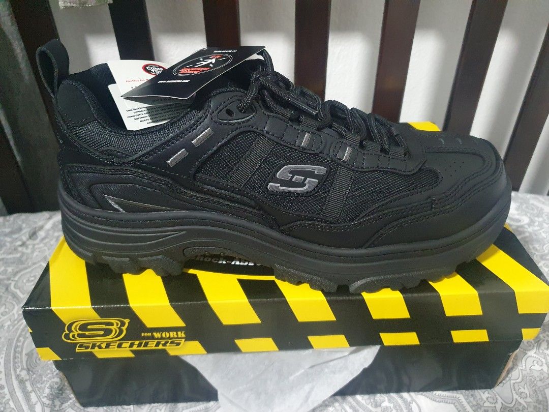 Skechers safety shoes Men s Fashion Footwear Boots on Carousell