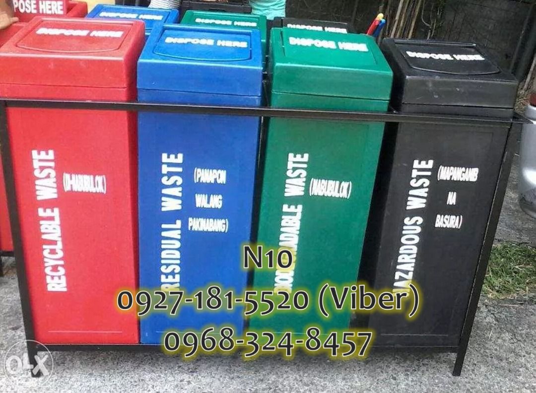 slim bin trash bin (Category: Waste Bins & Bags) located in Bacoor. Submitted by dominar400rr (Listing ID 1263401835, Image 1). Description: SLIM BIN made from Heavy Duty plastic virgin HDPE polyethylene Other Available Bins: -swing door cover -Rolling trash bin -roller king with wheels -mobile trash bin For inquiries : 0927 181 5520 0968 324 8457 0933 855 9510 0956 702 8557 Landline : Globe 046 502-14-60 Pldt 046 416-39-20 Bacoor Cavite.