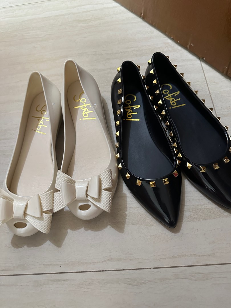 Sofab! Jelly Shoes, Women's Fashion, Footwear, Flats & Sandals on Carousell