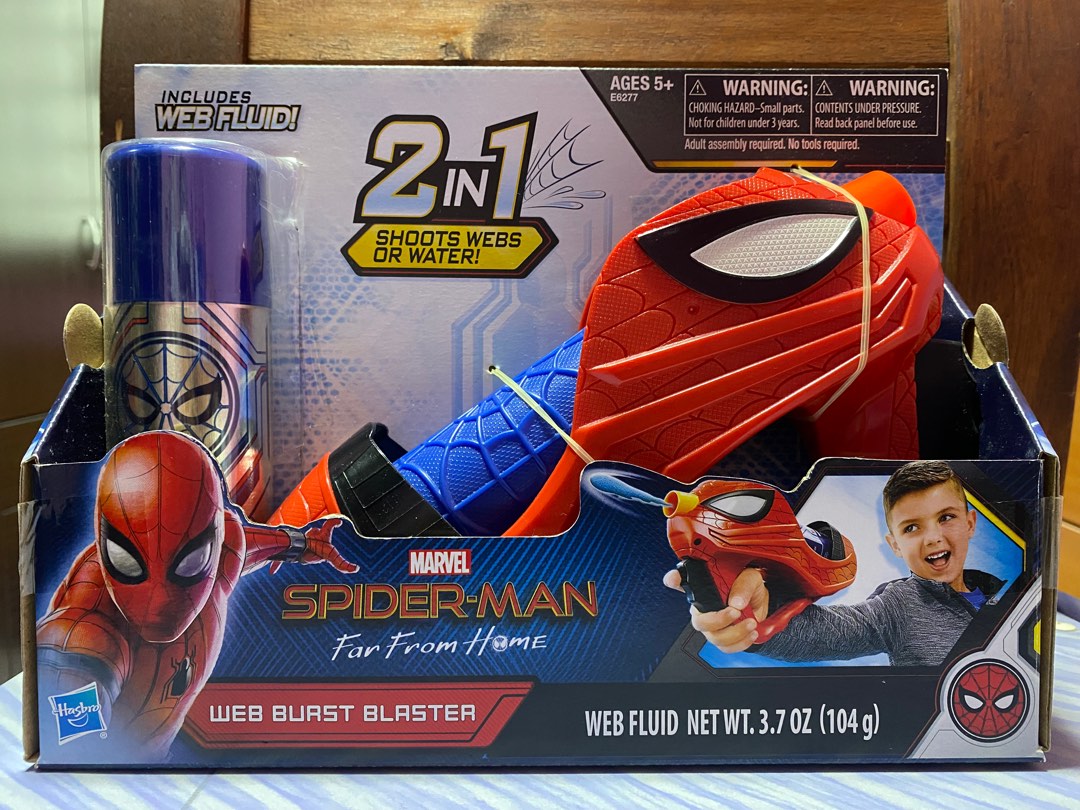 Spider man web hotsell burst blaster