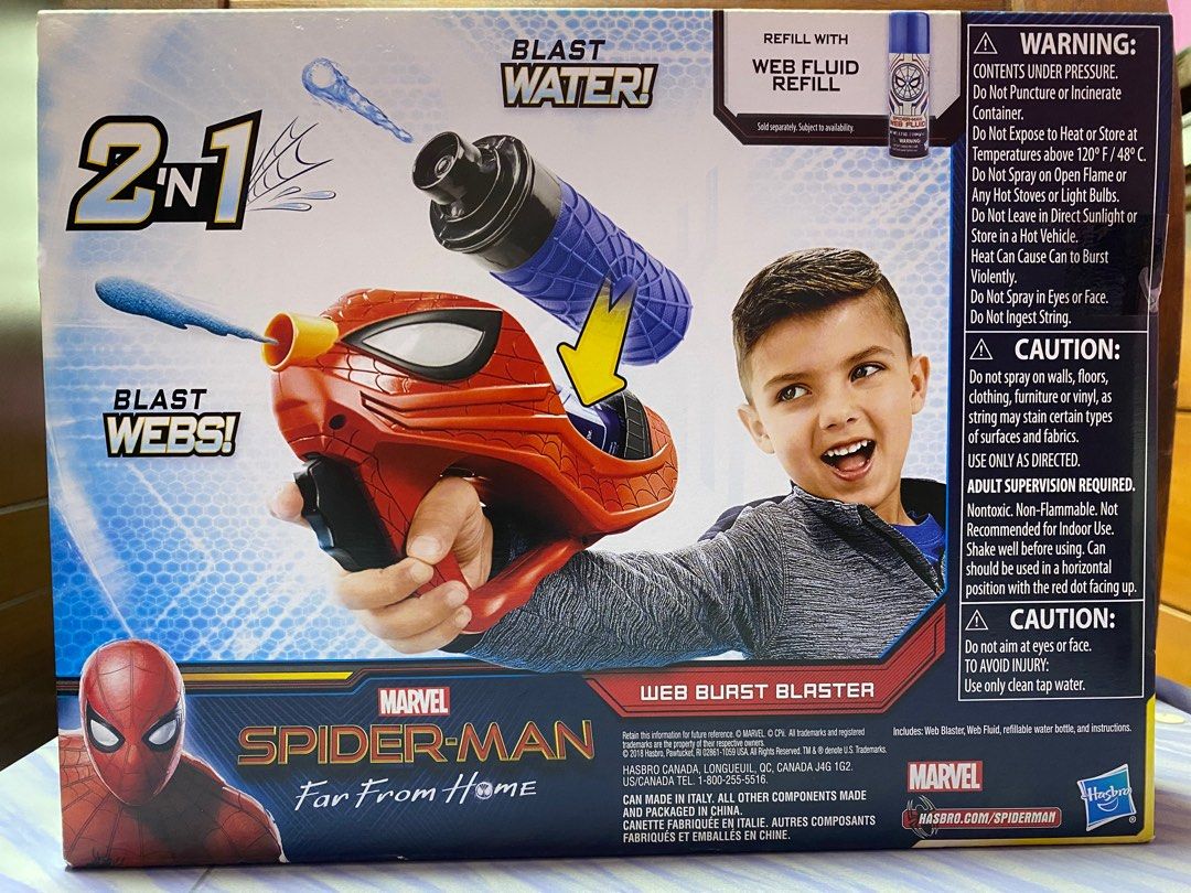 Spider man web discount burst blaster