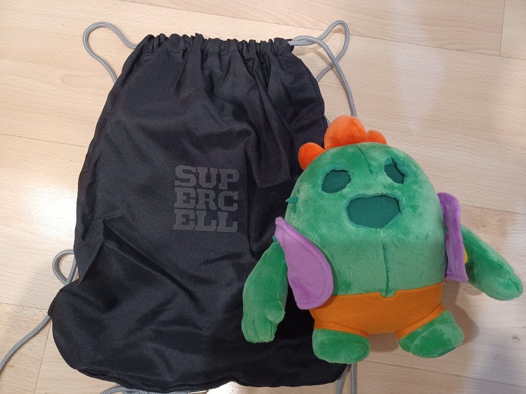 Spike Brawl Stars plush soft toy supercell merch official with drawstring  bag, Hobbies & Toys, Memorabilia & Collectibles, Fan Merchandise on  Carousell