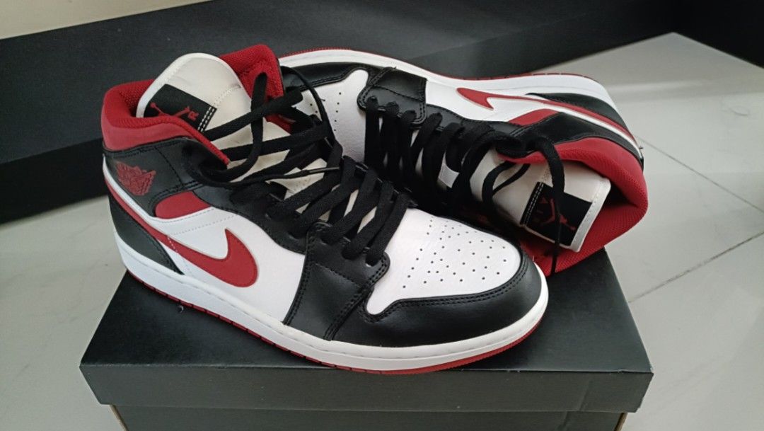 Men's jordan aj 1 mid outlet