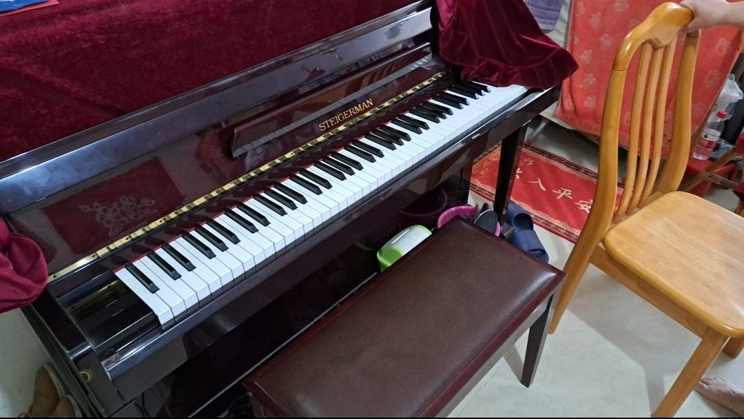 Steigerman shop upright piano