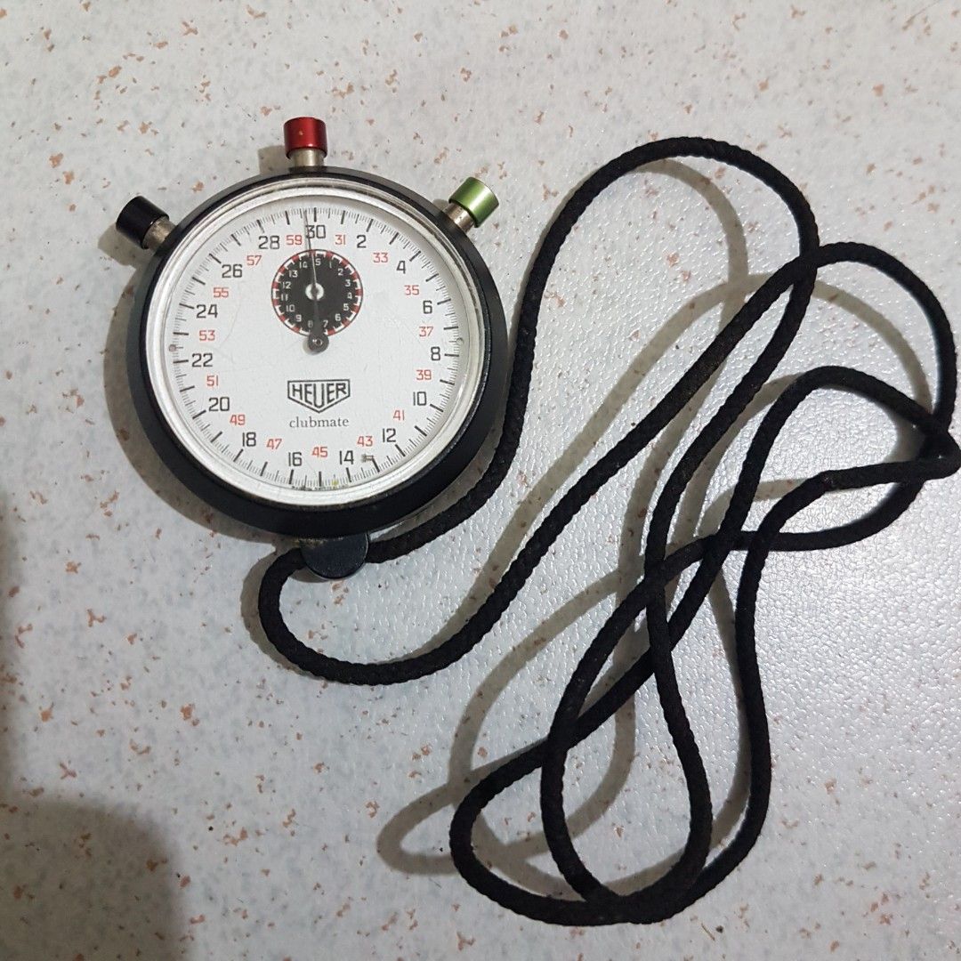 Heuer hot sale clubmate stopwatch
