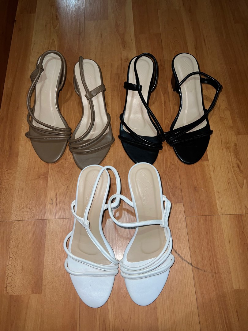 strappy heels for women