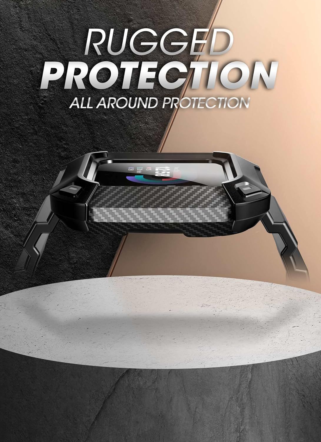 Fitbit versa 2 unicorn beetle pro hotsell rugged case