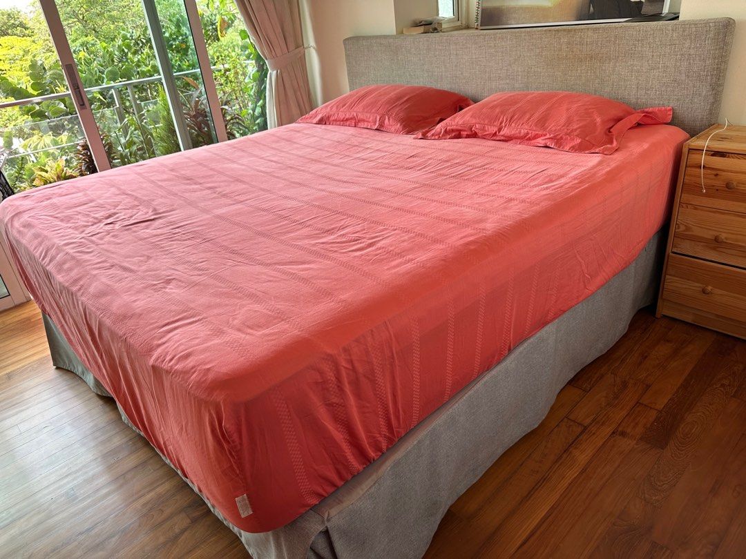 Super king size bed, Furniture & Home Living, Furniture, Bed Frames