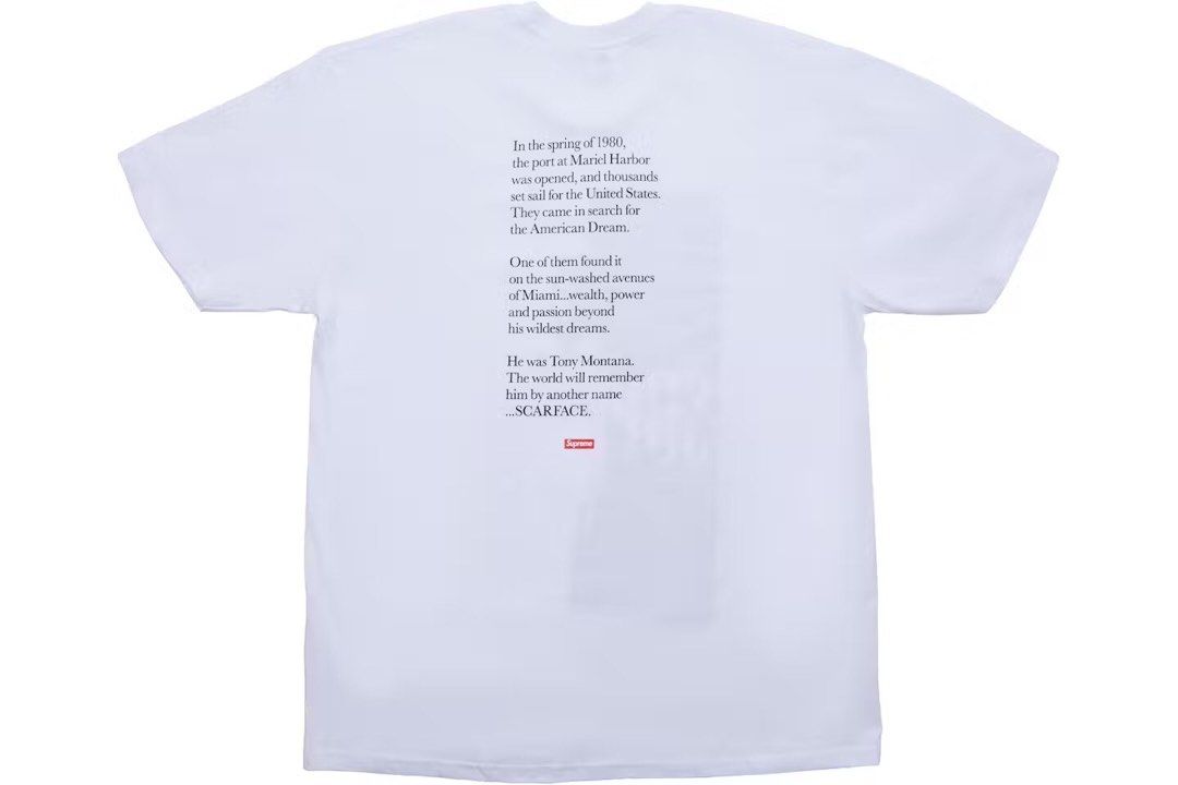 Scarface shirt supreme shop