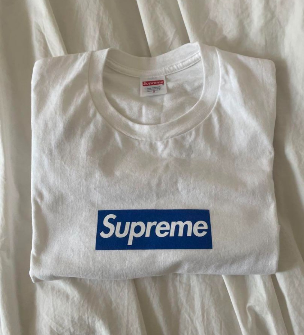 Supreme SWAROVSKI BOX LOGO tee 黒 S-