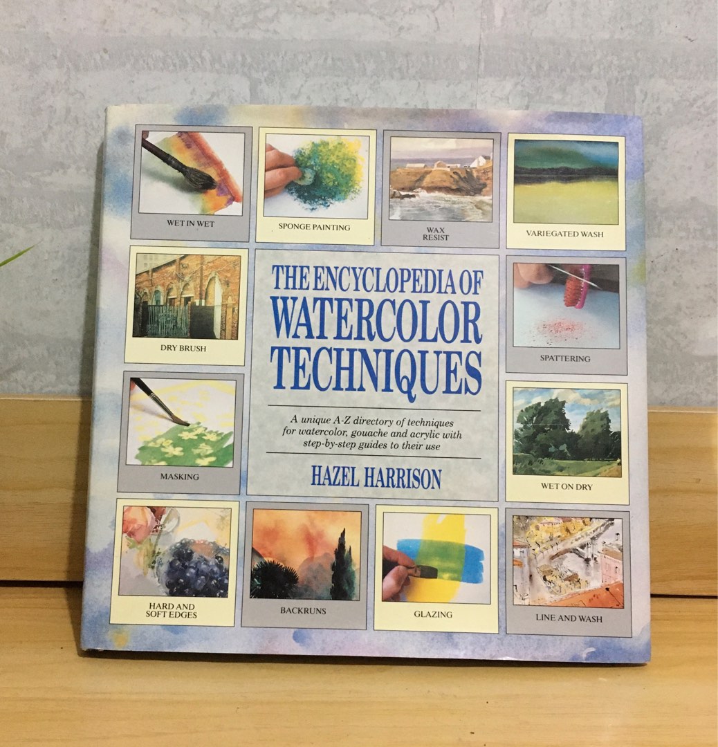 Search Press  The Encyclopedia of Acrylic Techniques by Hazel Harrison