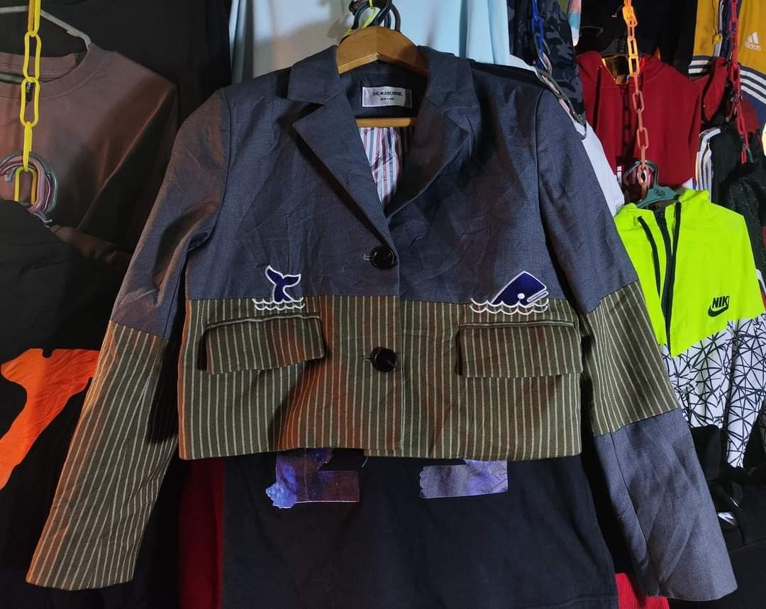 THOM BROWNE WOMEN S COAT Women s Fashion Coats Jackets and Outerwear on Carousell