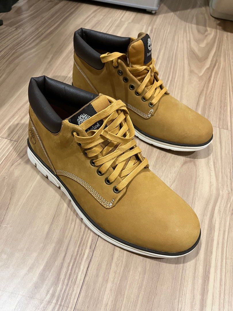 Timberland Bradstreet Chukka Wheat Nubuck Men s Fashion Footwear