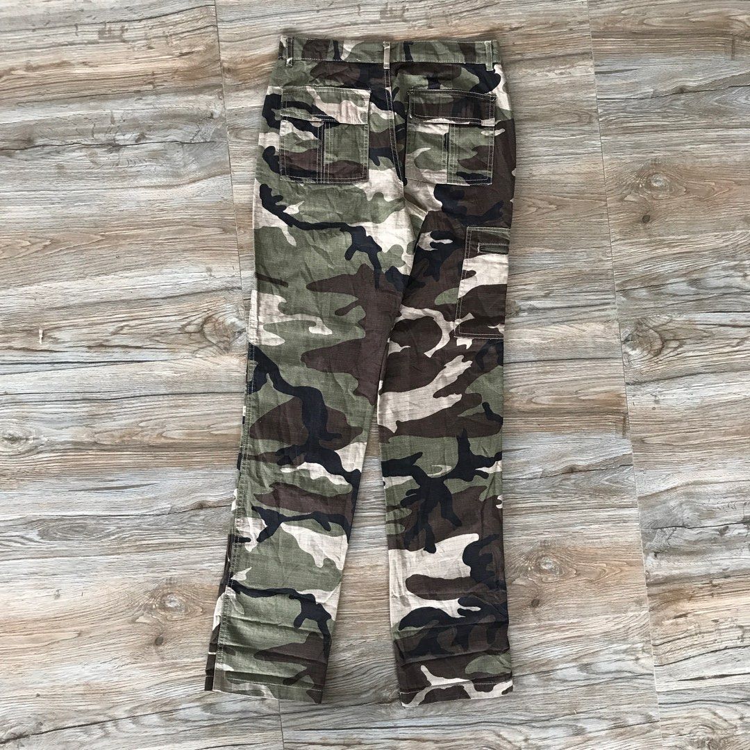 Tommy Hilfiger double knee Camouflage cargo pants