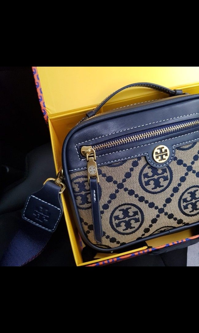 Jual Tory Burch T Monogram Jacquard Camera Bag (Pesanan Sis Liony) -  Jakarta Barat - Blesshoppie99