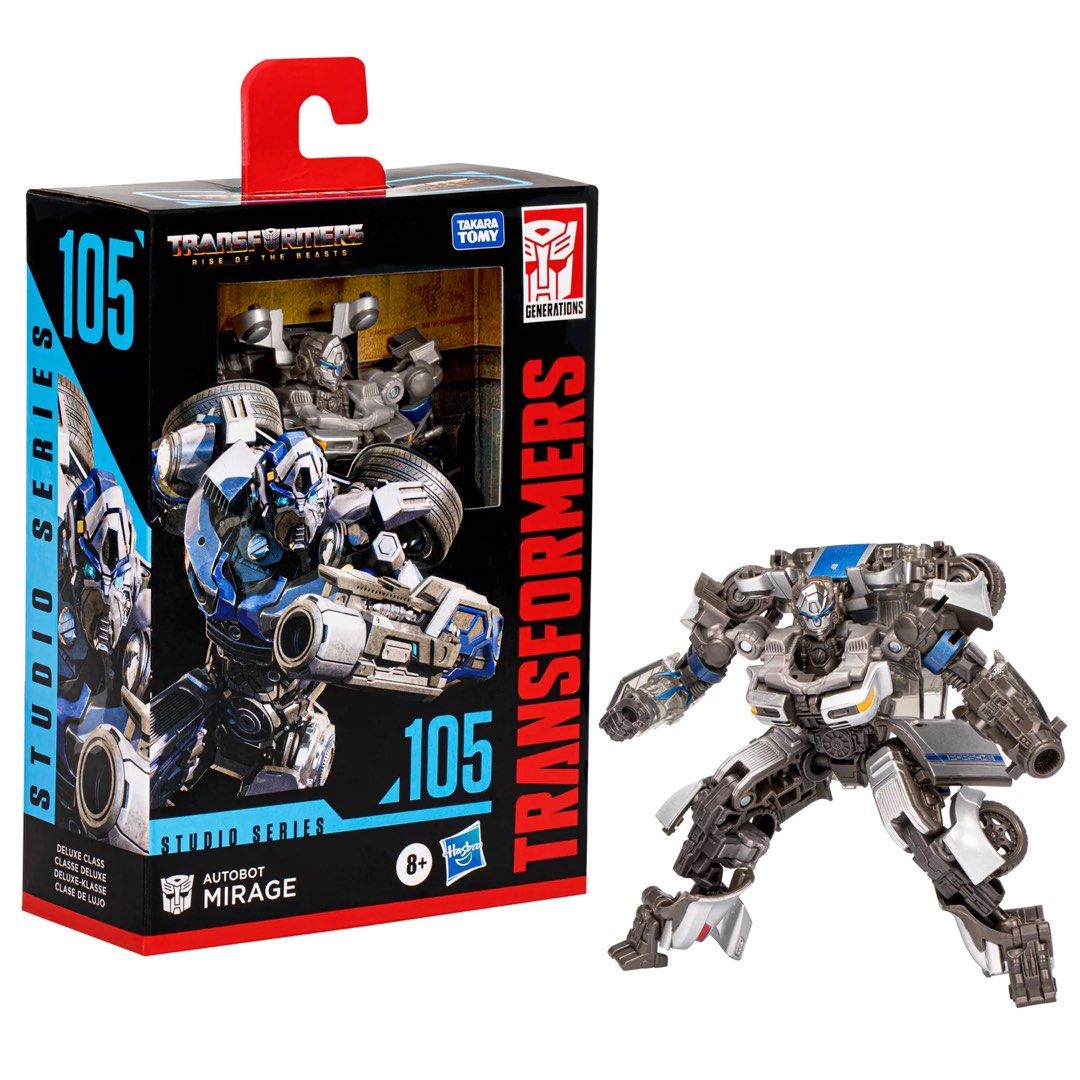 Mirage Buildable Figure Transformers Generations Studio Series 105 Autobot Mirage Rise of the ...
