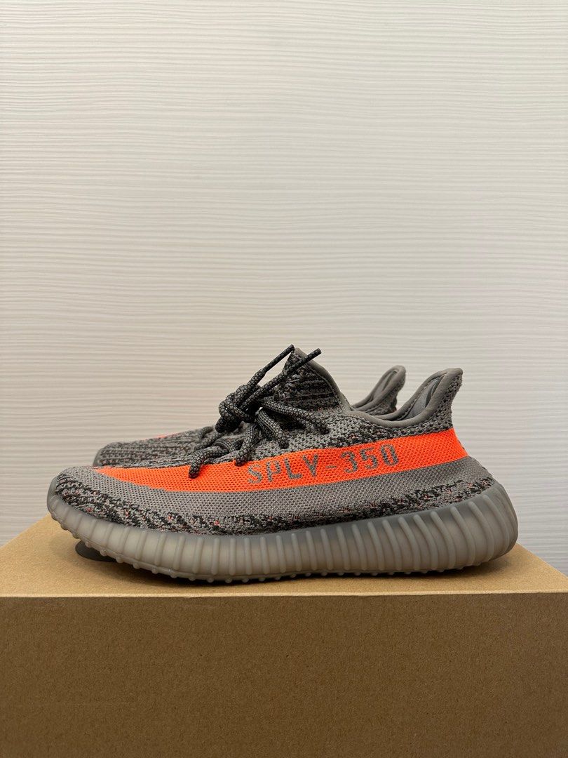US 9 BNDS Adidas Yeezy 350 Beluga Reflective Men s Fashion Footwear Sneakers on Carousell