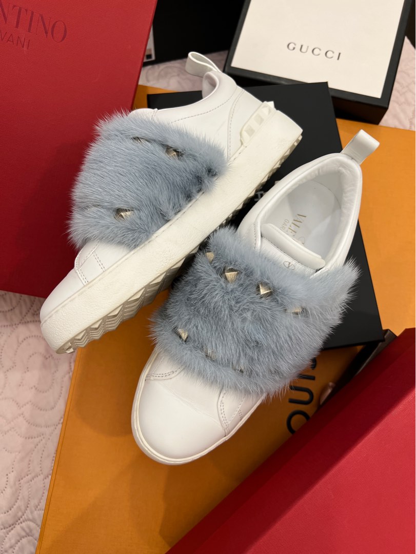 Valentino hot sale mink sneakers