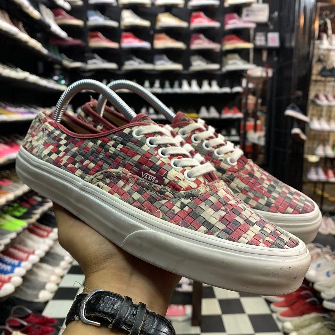 Vans authentic checkerboard port royale cheap