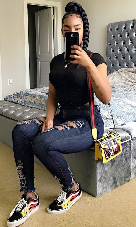 Flame hot sale vans outfits