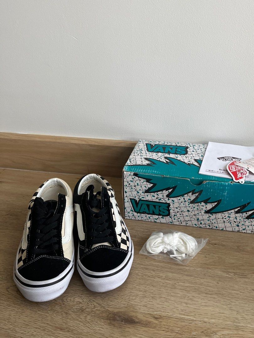 VANS style 36 billys tokyo exclusive japan market release checkerboard size 36