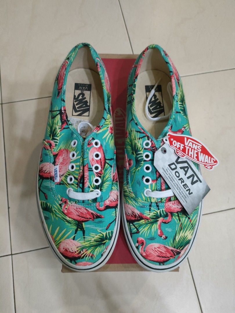 Vans van top doren flamingo