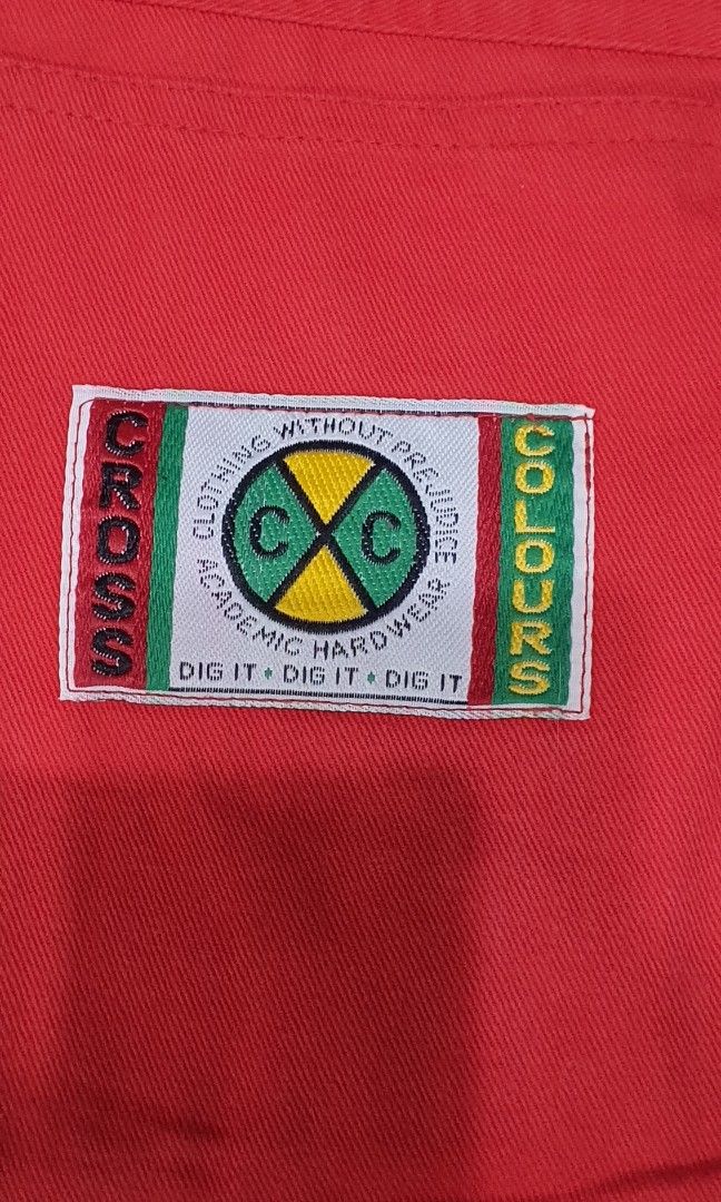 Vintage 90s cross colors Hip Hop pants, Men's Fashion, Bottoms