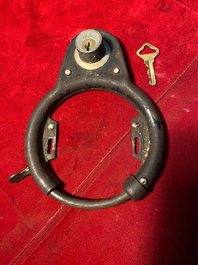 Vintage bicycle lock deals