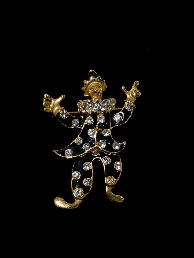 Vintage Clown Brooch Women s Fashion Jewelry Organizers Brooches on Carousell