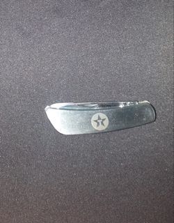 Vintage Mini Texaco Pocket Knife and Scissors