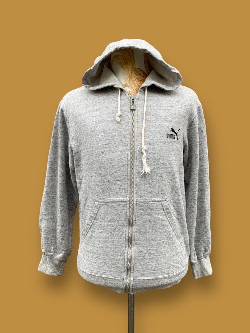 VINTAGE PUMA SMALL LOGO SWEATER HOODIE Men s Fashion Tops Sets
