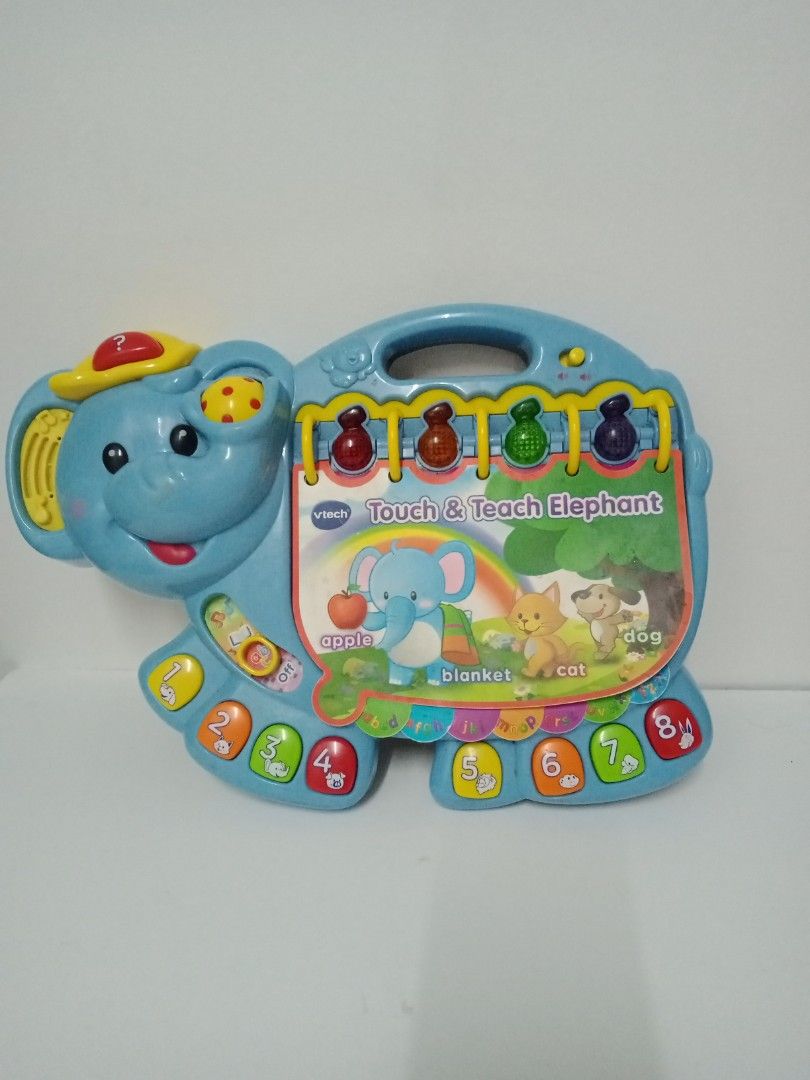 Vtech touch and teach elephant book discount
