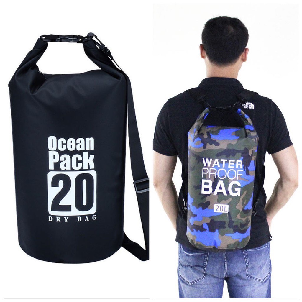 Waterproof bag 20l top