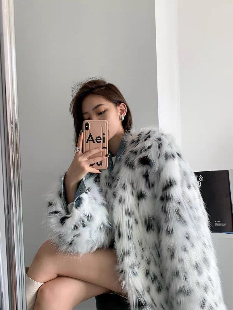 White Fur Coat