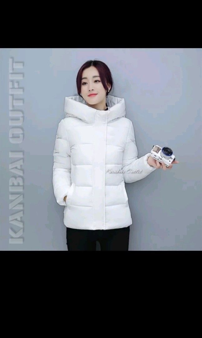 White winter jacket womens sale