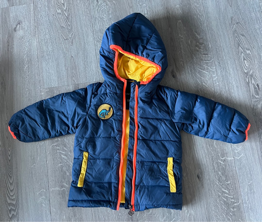 Winter Time Kids Down Jacket 12 18Mths Babies Kids Babies Kids Fashion on Carousell
