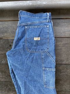 Workwear Denim Carpenter Pants Size 32, 名牌, 服裝- Carousell