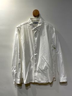 Yaeca 壓扣白色襯衫