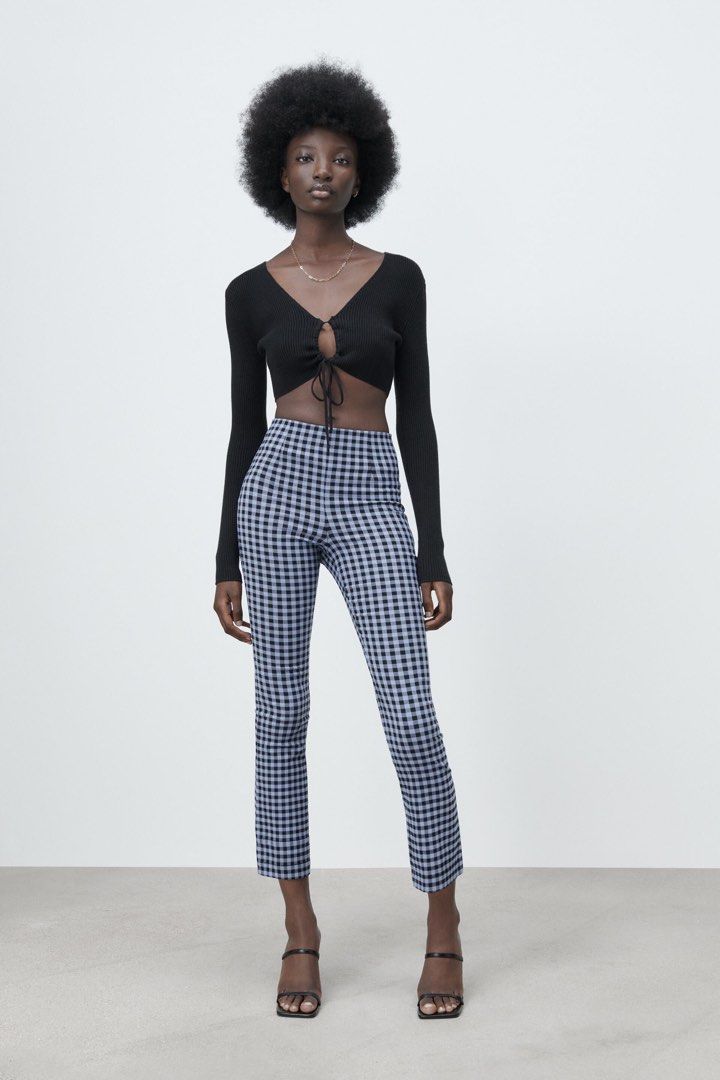 Zara Zipper Leggings | Zipper leggings, Stylish work attire, Woman suit  fashion