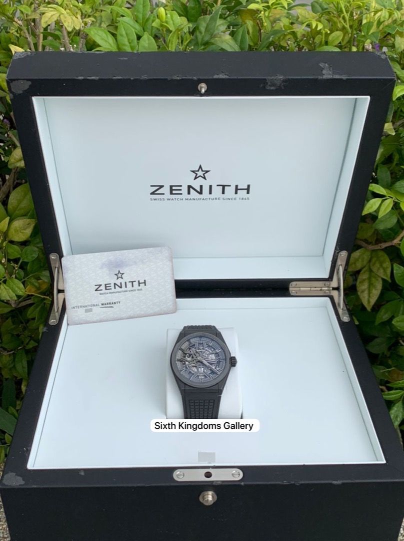 Zenith Defy Black Ceramic Skeleton 41mm 49.9000.670/77.R782 – 2022