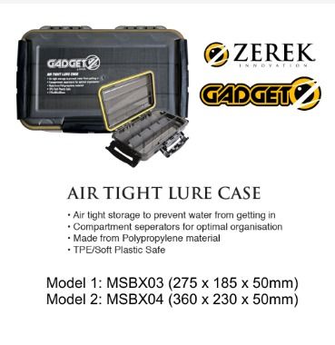 Zerek Gadget Z Waterproof Lure Box