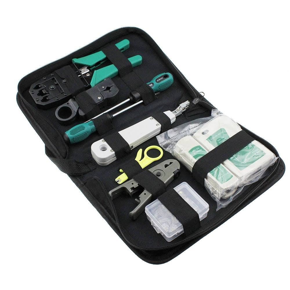 11PC Tool Network Cable Repair Maintenance Tool Kit Set, Computers ...