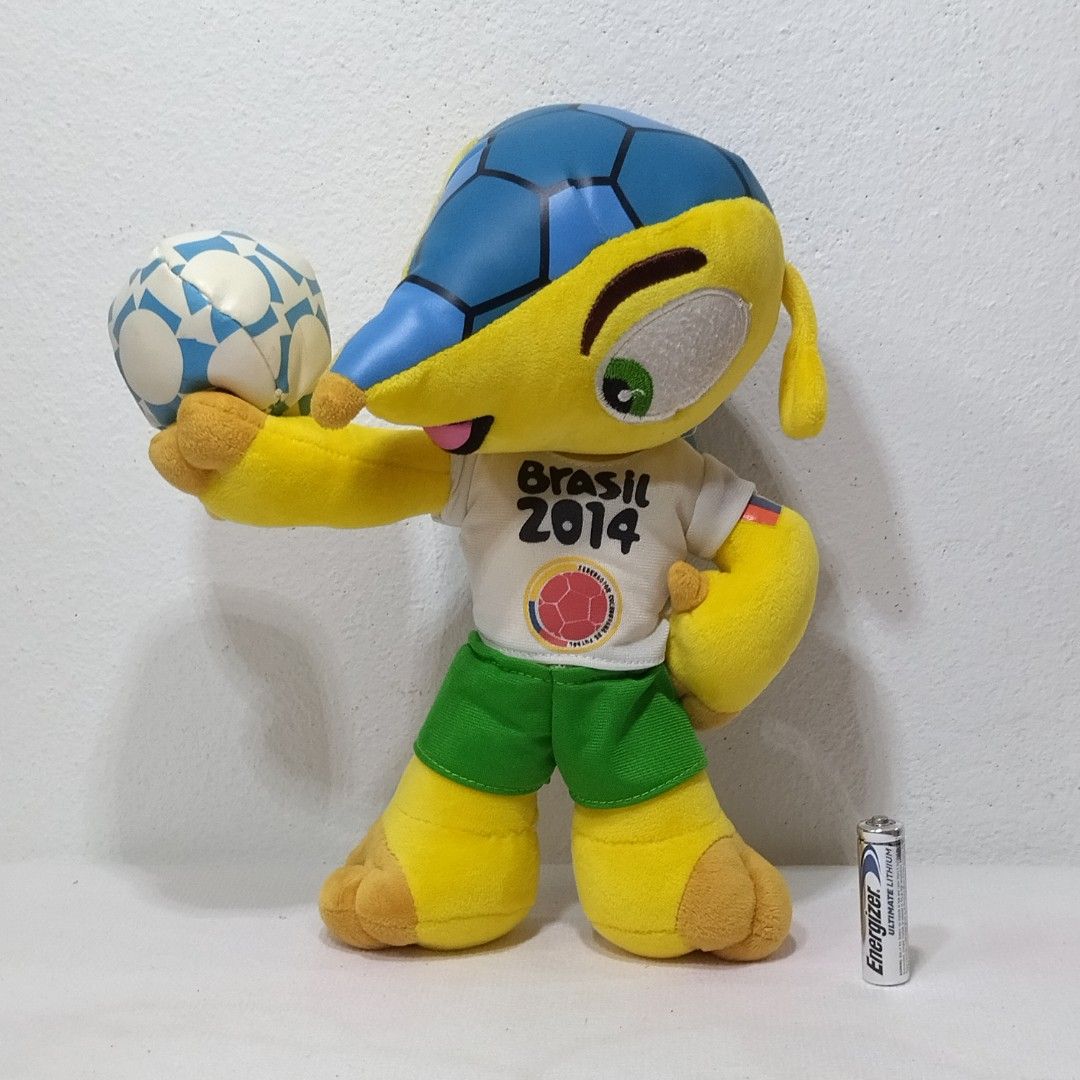 2014 Fifa World Cup Brasil Mascot Plush, Hobbies & Toys, Collectibles &  Memorabilia, Fan Merchandise on Carousell