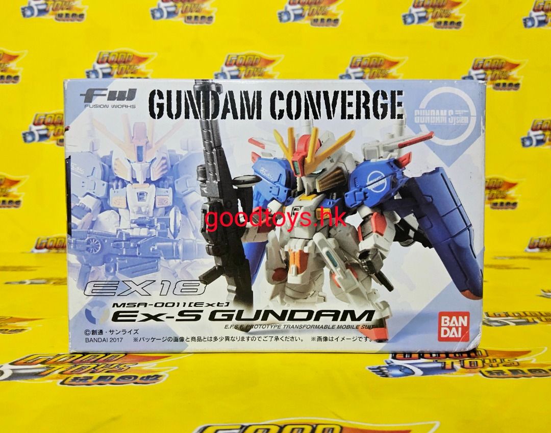 全新未開封BANDAI FW GUNDAM CONVERGE EX18 MSA-001(EXT) EX-S GUNDAM