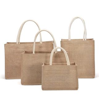 清貨價 小袋$3/個,中及大袋$5/個、麻布袋 棉麻帆布袋 環保購物袋 亞麻手提袋64233811968257110