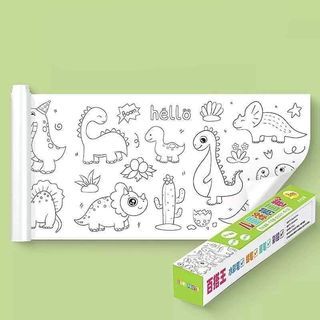 3 meteters grafitti  wall painting/coloring scroll paper sticker